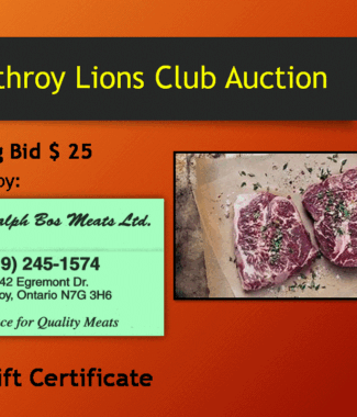 Ralph Bos Meats Gift Certificate