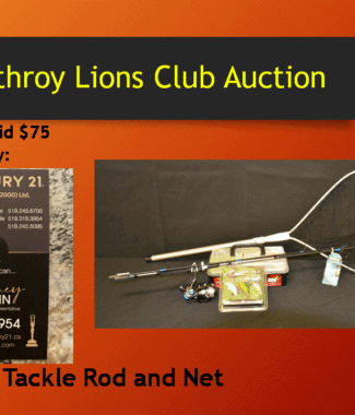 Fishing Tackle, Rod and Net