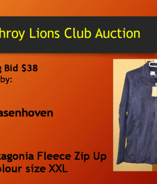 NHL Patagonia Fleece Zip Up Navy colour XXL