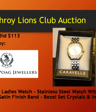 Caravelle Ladies Watch