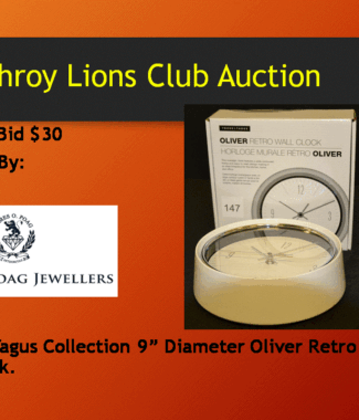 Torre & Tagus Collection 9" wall clock