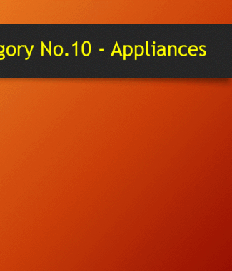 Appliances